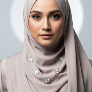 5 Çiçekli Yonca Kolye