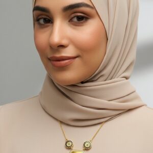 Altıgen Maşallah Kolye – Çelik Altın Kaplama, Şık ve Manevi Takı, Nazar Koruyucu Aksesuar