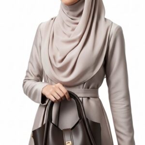 Mini Kilitli El ve Omuz Çantası -Suni Deri