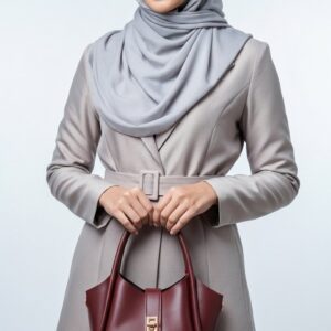 Mini Kilitli El ve Omuz Çantası -Suni Deri