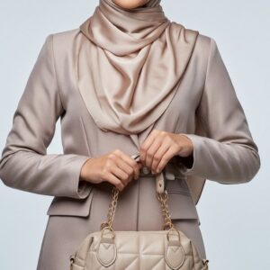 Ponponlu El ve Omuz Çantası - Suni Deri