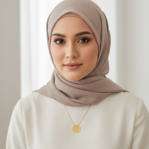 Yaşam Çiçeği Kolye - Çellik